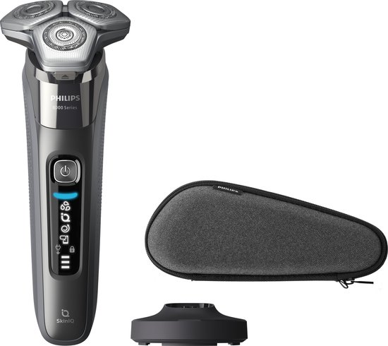 Philips Shaver Series 8000 S8697/35 - Elektrisch scheerapparaat mannen - nat en droog scheren - Grijs