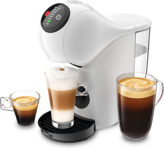 Krups NESCAFÉ Dolce Gusto Genio S KP2431 - Koffiecupmachine - Wit - Automatische Stop - Eenvoudig Personaliseren - Voor Dolce Gusto Cups