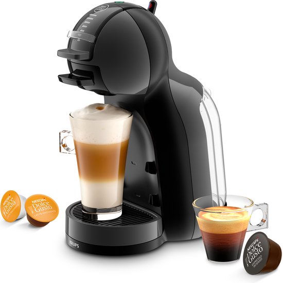 Krups NESCAFÉ Dolce Gusto Mini Me KP1238 - Koffiecupmachine - Antraciet - Automatische Stop - Compact - Voor Dolce Gusto Cups