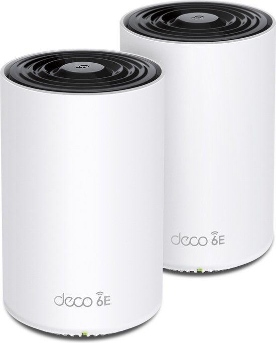 TP-Link Deco XE75 Pro - Mesh WiFi - Tri-band - Wifi 6E - 5400 Mbps - 2-pack